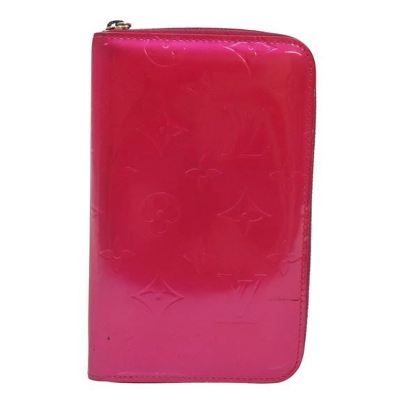 LOUIS VUITTON Monogram Vernis Eldridge Wallet Fuchsia Pink M91240 LV Auth 93651 - Picture 2 of 16
